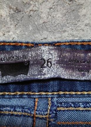 Жіночі джинси levis, сині джинси скіні, оригінал, demi curve skinny, женские синие джинсы levis4 фото