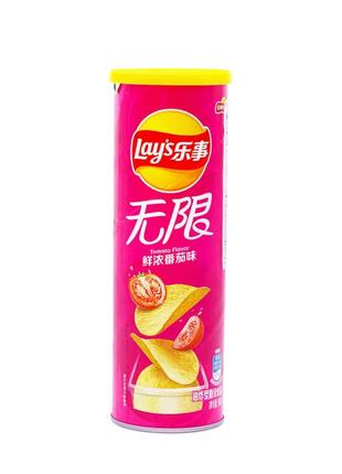 Чипсы lay's tomato томаты china 90g  stone bucha
