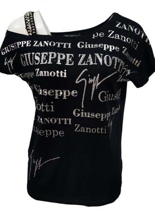 Футболка zanotti черная (40052)