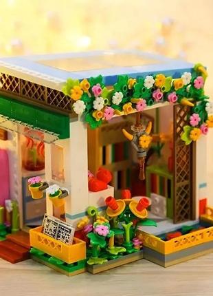 Конструкторний набір кавярня 618 деталей  stone bucha