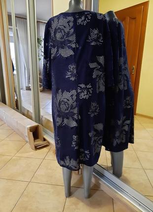 Шикарное ажурное на подкладке платье 👗 большого размера3 фото