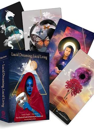 Карты оракул lucid dreaming, lucid living: your oracle and guide to mastering the dreamscape - осознанное