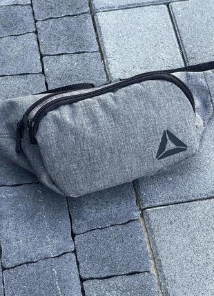 Бананка сірий меланж reebok