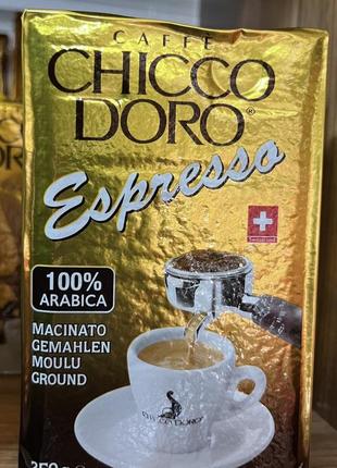 Кава мелена chicco d`oro espresso 250 г