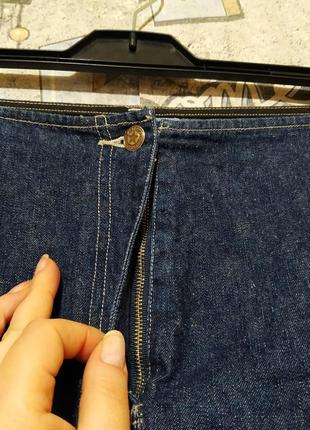 Довга максі джинсова спідниця великого розміру від east coast, батал.4 фото
