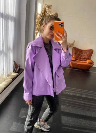Шикарная куртка-косуха oversize
