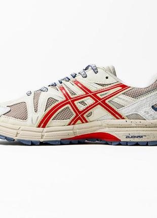 Asics gel kahana 8 beige/red3 фото