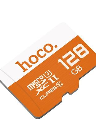 Карта памяти hoco microsd 128gb class 10