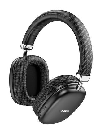 Наушники hoco bluetooth 5.3  aux/tf 40h  w35 black