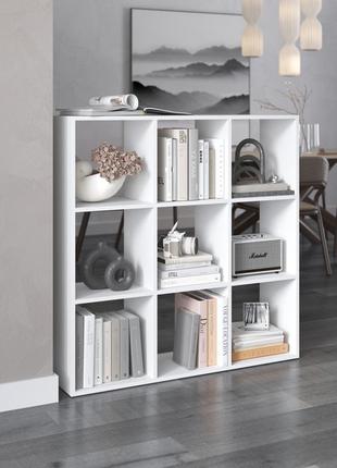 Полиця для книг, вітрини для віталень,етажерки та тумби, стелаж для дому, книжкова полиця антрацит4 фото