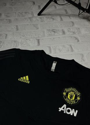 Футболка футбольна adidas manchester united джерсі оригінал 20192 фото