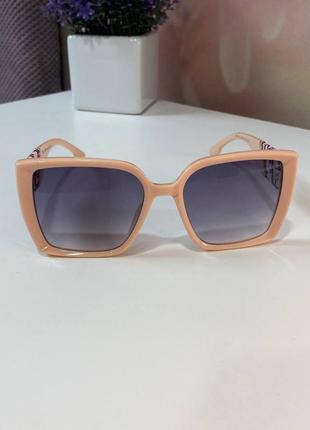 Очки dior солнцезащитные поляризованные, розовые, женские4 фото