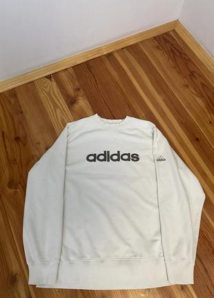 Винтажный свитшот adidas big logo