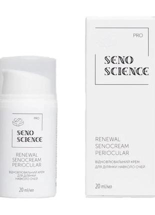 Б’юті-бокс подарунковий senoscience (сироватка- концентрат, крем нічний, крем денний, крем навколо очей)