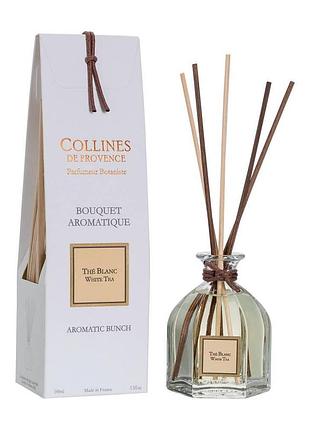 White tea (белый чай) аромадиффузор collines de provence, 100 мл
