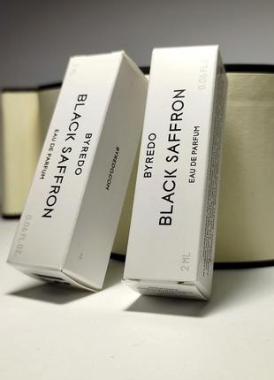Парфюм byredo black saffron 2 ml (оригинал)