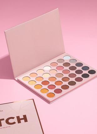 Палетка теней для век «match» (35 colors) bogenia 35 цветов