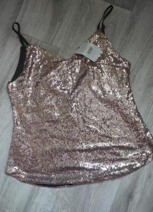 Майка диско пайетки