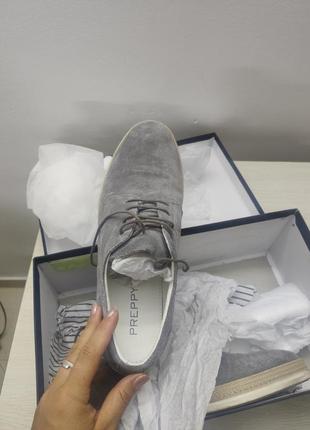 Мужские туфли замшевые