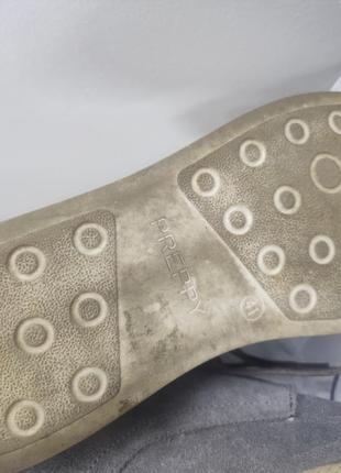 Мужские туфли замшевые