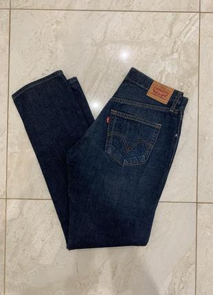 Класичні джинси levi’s levis сині чоловічі штани