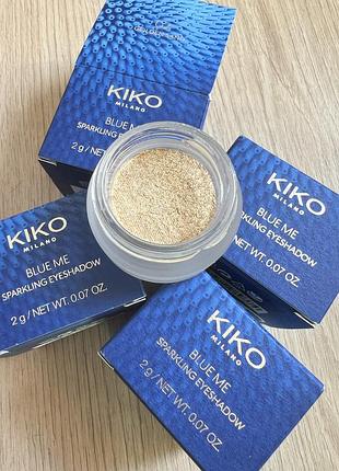 Невероятно сияющие тени kiko milano blue me 02