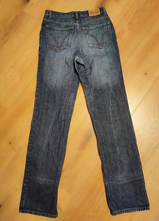 Джинсы мужские синие широкие длинные regular d&amp;g dolche &amp; gabbana, размер s
