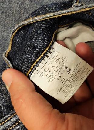 Джинсы мужские синие широкие длинные regular d&amp;g dolche &amp; gabbana, размер s