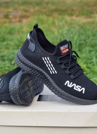 Кросівки nasa trainers uni black