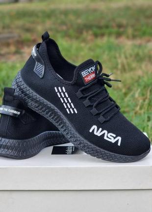 Кросівки nasa trainers uni black