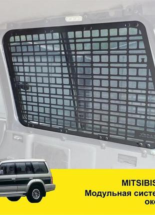 Органайзер автомобильный molle-панель xroad для mitsubishi pajero 2 на окно в багажник/левый