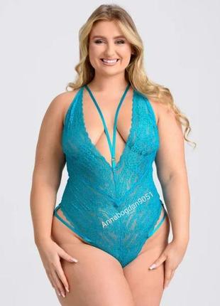 Боди со свободным открытым доступом эротическое сексуальное ролевые игры комбинезон костюм нижнее белье комбинация корсет love&honey