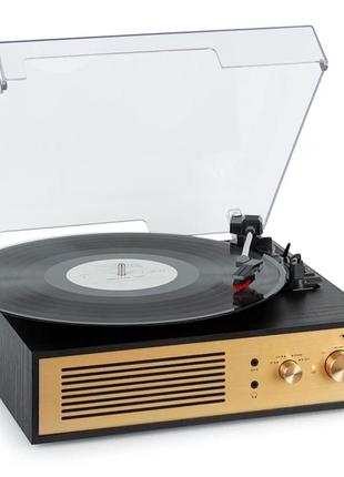 Вініловий програвач стереосистема auna berklee tt classic з німеччини уцінка