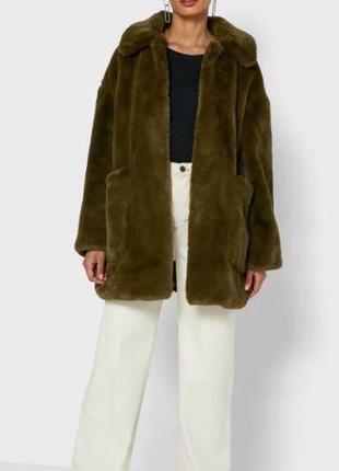 Шуба трендовая topshop 32 р. 🔥🔥🔥