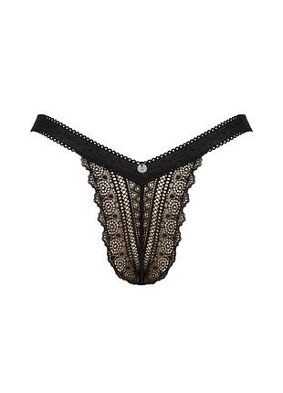 Трусики obsessive estiqua panties, черный