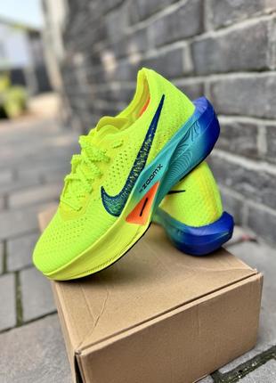 Кросівки nike vaporfly next %3 салатові
