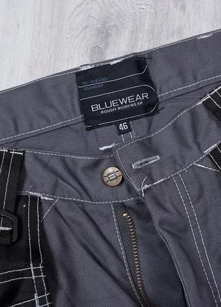 Робочі штани вкорочені, blue wear робочий одяг, чоловічі штани з кишенями для роботи