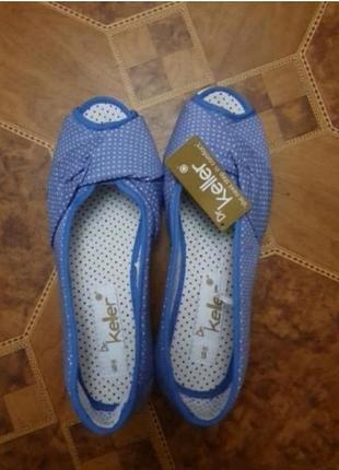 Капці парусінові закриті dr.keller