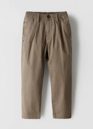 Брюки школьные брюки брюки тренд свободного кроя zara