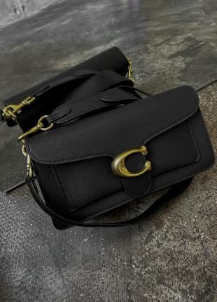 Сумка coach натуральная кожа