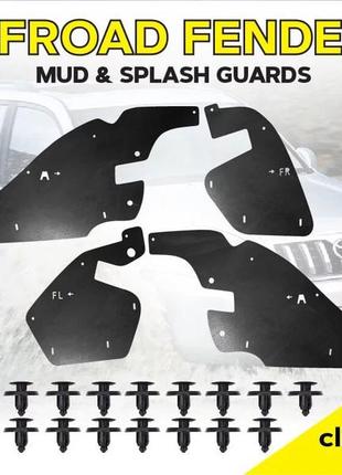 Брызговики автомобильные xroad для toyota land cruiser prado 120/4runner/lexus gx 470/fj cruiser