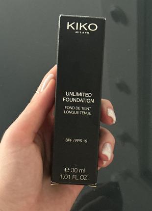 Тональный крем kiko