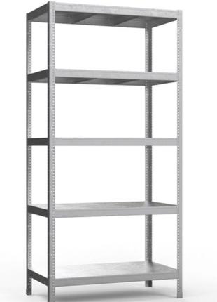 Металлический стеллаж с полками из стали 1800*700*300