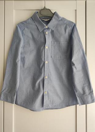Рубашка h&m, на 6-7 лет