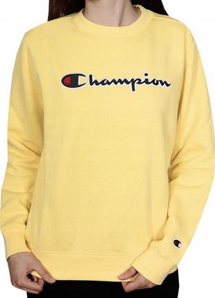 Желтый свитшот champion s