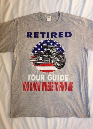 Футболка в стилі мото варіант для подарунка