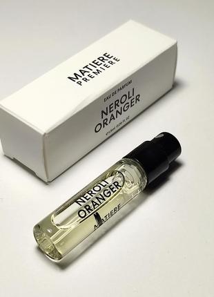 Matiere premiere neroli oranger 1,5 ml (оригінал)