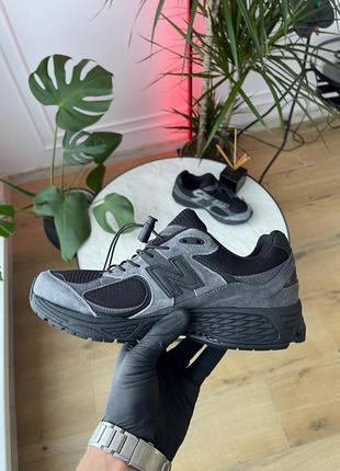Мужские кроссовки new balance 2002r gore-tex jjjound charcoal8 фото