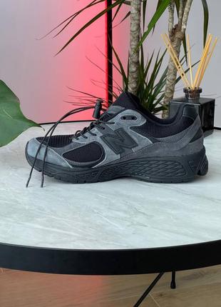 Мужские кроссовки new balance 2002r gore-tex jjjound charcoal9 фото