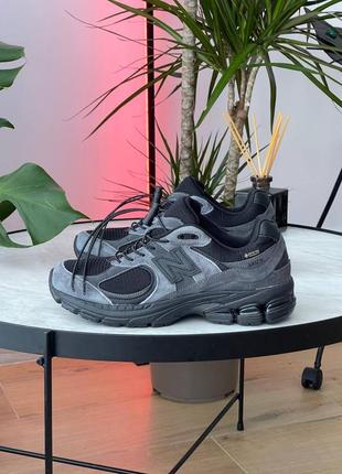 Мужские кроссовки new balance 2002r gore-tex jjjound charcoal10 фото